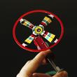 Flying whirling propeller - German Replica tin toy Flying whirling propeller - German Replica tin toy