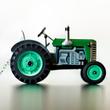 Zöld traktor utánfutóval lemezjáték sebességváltóval Zöld traktor utánfutóval lemezjáték sebességváltóval