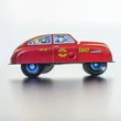 Fire-engine - command car tin toy