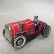 Bugatti tin toy car