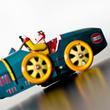 Bugatti - Paya replica tin toy Bugatti - Paya replica tin toy