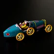 Bugatti - Paya replica tin toy