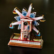 Snowflake Ferris-wheel tin toy
