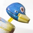 Hungry Crazy Duck tin toy