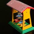 Small Swing-boat tin toy