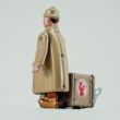 Passanger with suitcase - Replica tin toy