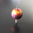 Ballon top replica tin toy with pull-up structure