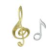 Harmónia - Violin kulcs - fém ördöglakat Harmónia - Violin kulcs - fém ördöglakat