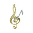 Harmónia Violin kulcs és hangjegy fém ördöglakat Harmónia Violin kulcs és hangjegy fém ördöglakat