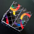 Magic 3 rings - logical Rubik toy with 8 parts