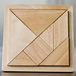 Klasszikus tangram fából - nagy