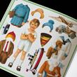 Paper dresser doll cutting booklet