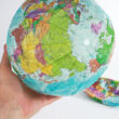 Globe rise paper ball