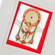 Love swing greeting card with envelope Love swing greeting card with envelope