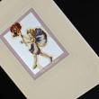 Pansy fairy greeting card Pansy fairy greeting card