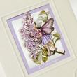 Lilac flower fairy greeting card with envelope Lilac flower fairy greeting card with envelope