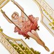 Balerina - hintázó üdvözlőlap Balerina - hintázó üdvözlőlap