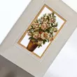 Rózsacsokor - ablakos képeslap
