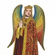 ANGYAL FIGURA papírból - ünnepi lakásdekor ANGYAL FIGURA papírból - ünnepi lakásdekor