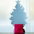 Karácsonyfa dekoráció hátsó tasakkal