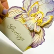 Flower fairies 3D greeting cards