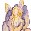 Iris fairy 3D card