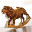 Lion swinging card with envelope