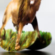 Oroszlán az állatok királya - hintázó figura, borítékkal