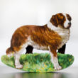 Bernáthegyi kutya  hintázó figura borítékkal