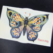 Kék pillangó  változó képeslap