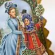 Mistletoe seller 3D card