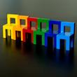 Chairs Balance Building toy Chairs Balance Building toy