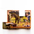Kocka puzzle - életképek fa dobozban Kocka puzzle - életképek fa dobozban