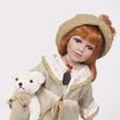 OLIVIA PORCELÁNBABA 62 CM OLIVIA PORCELÁNBABA 62 CM