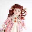 PORCELÁNBABA 2/szett H30cm PORCELÁNBABA 2/szett H30cm