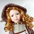 DÉZI, az aranyhajú lány porcelánbaba H40cm DÉZI, az aranyhajú lány porcelánbaba H40cm