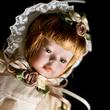 Csecsemő keresztelő ruhában - porcelain doll - 22 cm Csecsemő keresztelő ruhában - porcelain doll - 22 cm