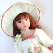 Porcelain doll LOLA 44cm