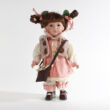 ROSE porcellain doll 30cm