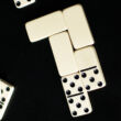 Domino game big set - 55 elements