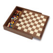 Wooden Board Games Set with 5 different games