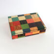CANASTA DE LUX - card set in varnised inlaid wooden box