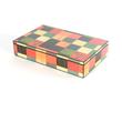 Exclusive poker card and counter set in coloured inlaid wooden box Exclusive poker card and counter set in coloured inlaid wooden box