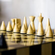 Design Inlaid luxury chess with drawer