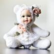BÉBI baba porcelán arccal BÉBI baba porcelán arccal