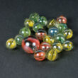 Cat eye marbles set 21pcs different colours