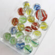Cat eye marbles set 21pcs different colours