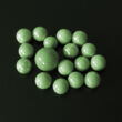 Green marbles set 16+1pcs