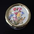 Musical box with real spring flowers