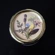 Musical box with real spring flowers